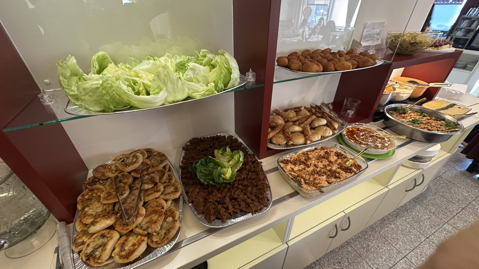 Herzhaftes Fingerfood am Buffet