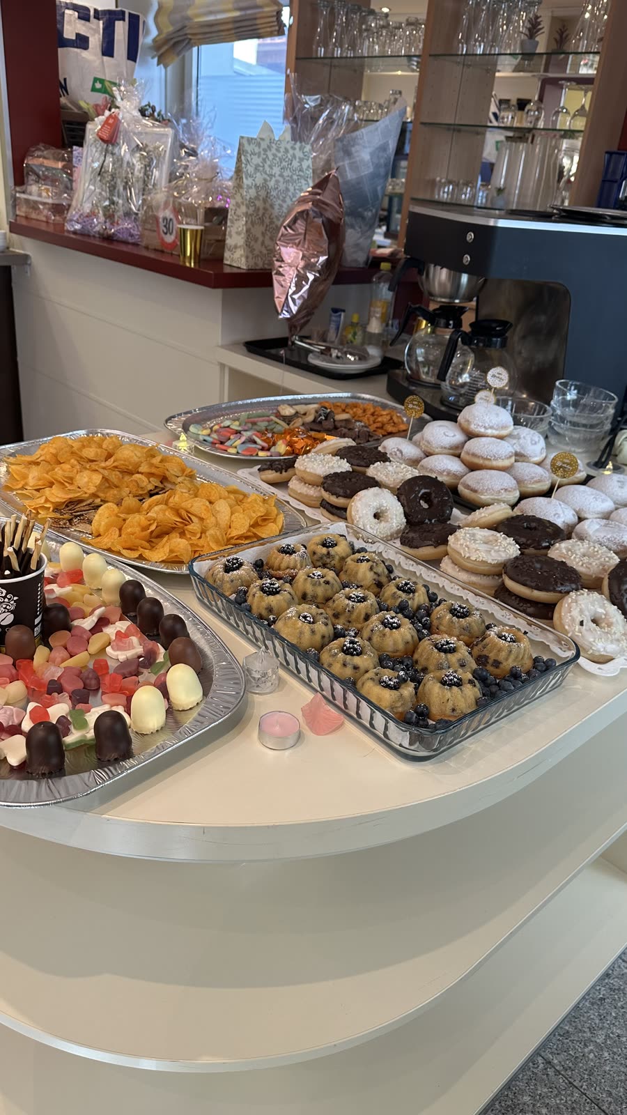 Süße Auswahl auf der Candy Bar