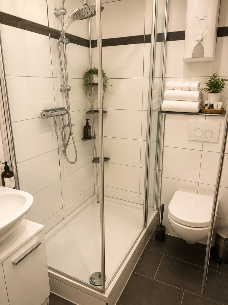 Badezimmer im Reihenhaus